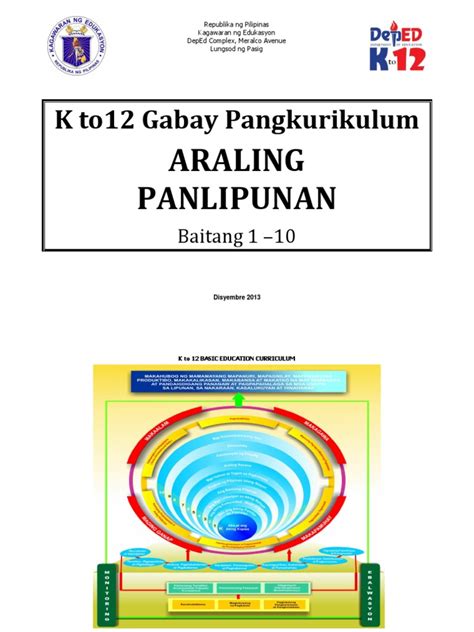 Aralin panlipunan curriculum guide